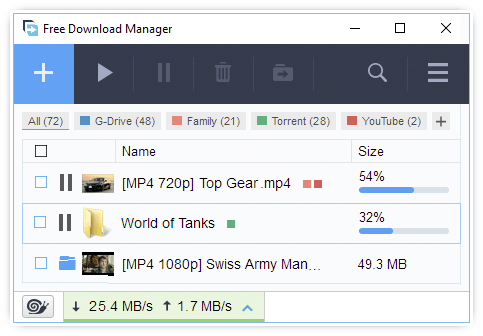 Ücretsiz Free Download Manager İndirme Programı