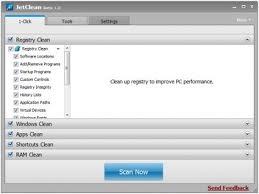 Ücretsiz Jetclean Windows Bakım Programı indir