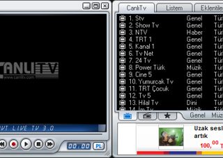 Ücretsiz BVT Live TV İnternet-TV İzleme Programı