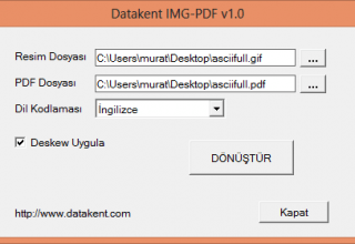 Ücretsiz Image to Ocr Pdf Converter Dönüştürme Programı