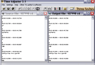 Time Adjuster Divx Altyazı Düzenleme Programı