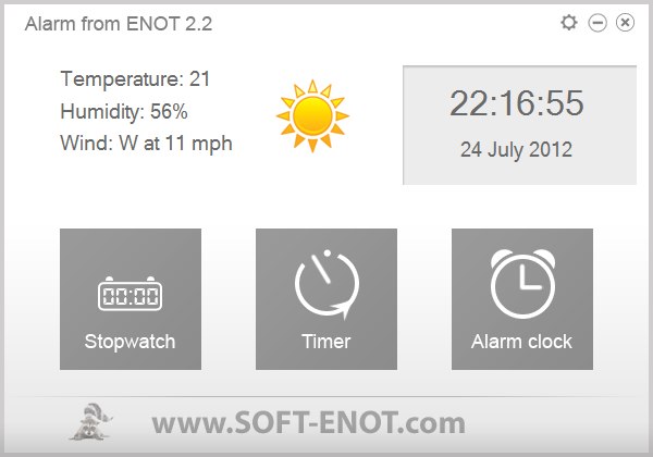 Alarm from ENOT Zamanlayıcı Program
