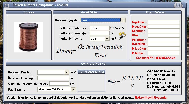 Smd direnç okuma programı