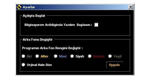 Bilgisayarı Kapatma Programı