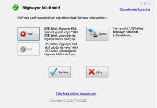 USB Bellek Bilgisayar Kilidi Programı