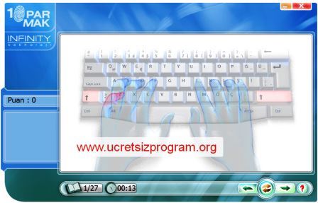 10 Parmak Klavye Programı