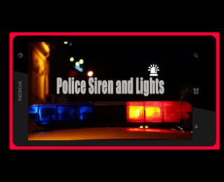Polis Sireni Sesi ve Çakar Işığı Windowsphone