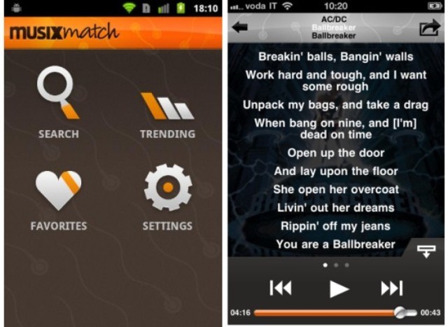 Musixmatch Music Lyrics Player indir