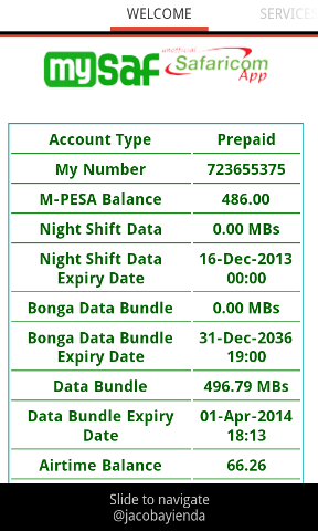 Safaricom App Android