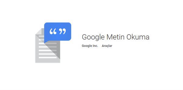 Google Metin Okuma Apk