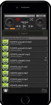 EZMP3 Player Iphone