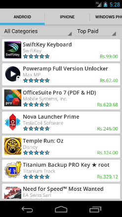 Mobile App Store Apk