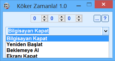 Köker Zamanla Programı İndir