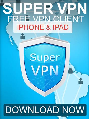 SuperVPN Iphone IPad Uygulaması