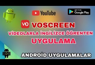 Voscreen – Videolarla İngilizce Öğren